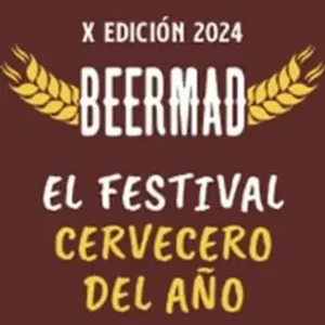 logo cuadrado festival cervecero beermad 2024 en madrid