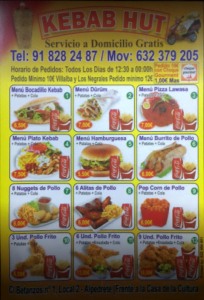 Kebab Betanzos - comida a domicilio