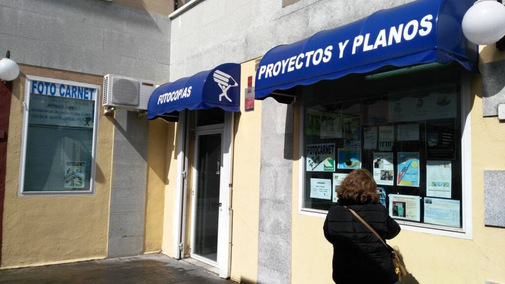 Fachada de Fotocopias Alpedrete Reprografia Copisteria